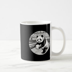 Panda Bowling Player Funny Bowler For Men Coffee Mug