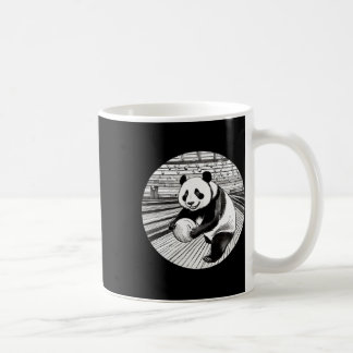 Panda Bowling Player Funny Bowler For Men Coffee Mug
