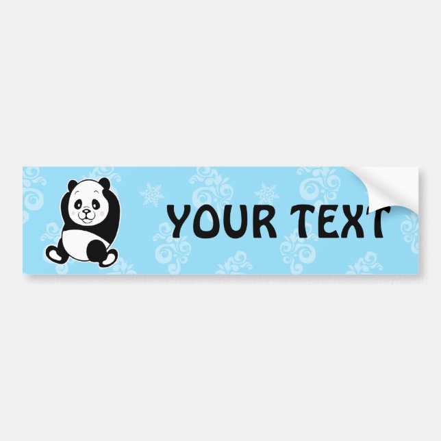 Panda bumper sticker (Front)