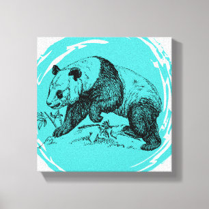Panda Canvas Print