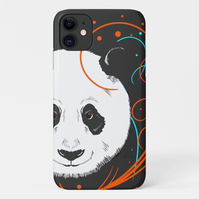 Panda Case-Mate iPhone Case (Back)