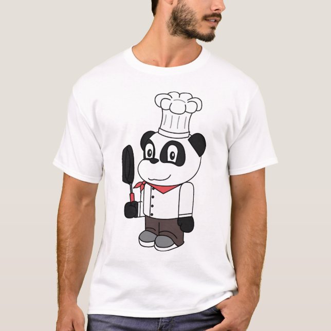 Panda - Chef T-Shirt (Front)