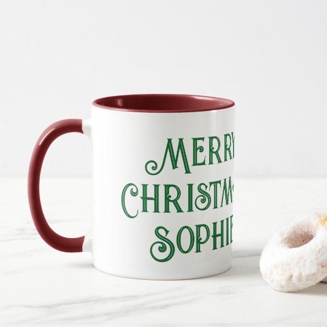 Panda Christmas Mug (With Donut)