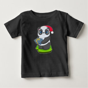 Panda Christmas Package Baby T-Shirt