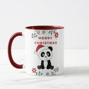 Panda Christmas Snow Winter Animals Pandas Mug