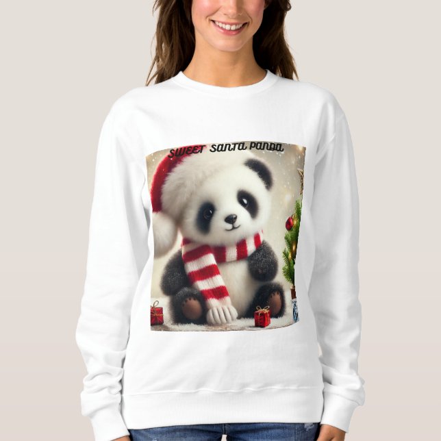Panda Christmas Sweatshirt (Front)