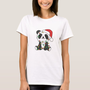 Panda Christmas Winter Animals Pandas T-Shirt