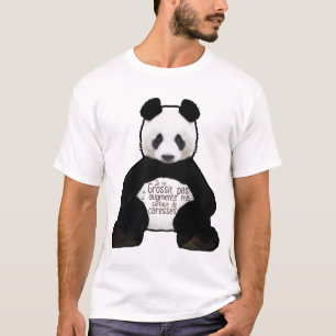 panda citation increases not caress surfac T-Shirt