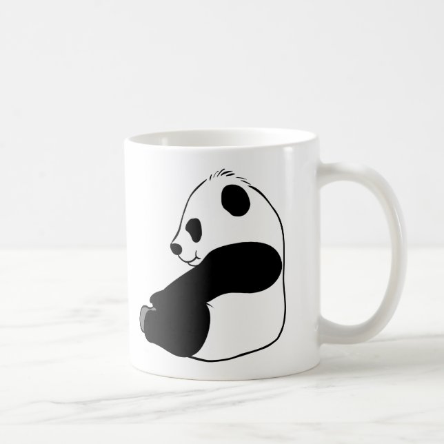 Panda Coffee Mug (Right)