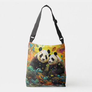 Panda Colourful Animal Enchanting Crossbody Bag
