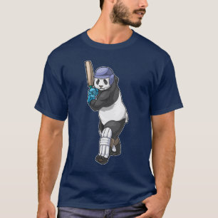 Panda Cricket Cricket bat T-Shirt