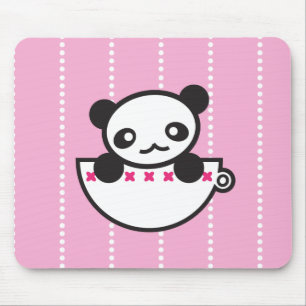 Panda Cup Mouse Mat