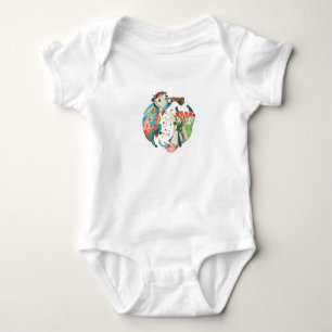 Panda Cute Design Baby Bodysuit