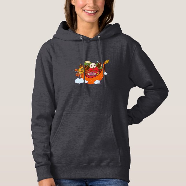 Panda cute Design  Hoodie (Front)