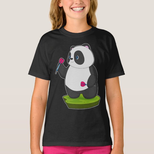 Panda Darts Dart T-Shirt (Front)