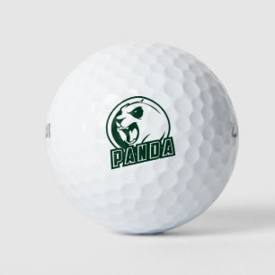 Panda design golf balls