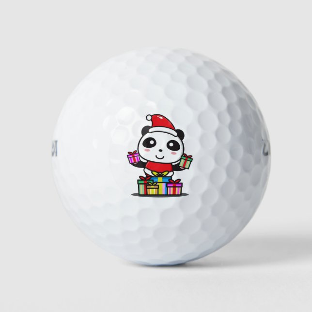 Panda design golf balls (Front)