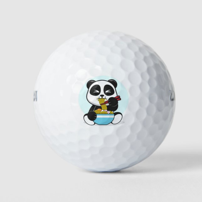Panda design golf balls (Front)