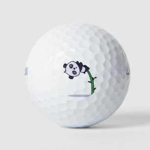 Panda design golf balls