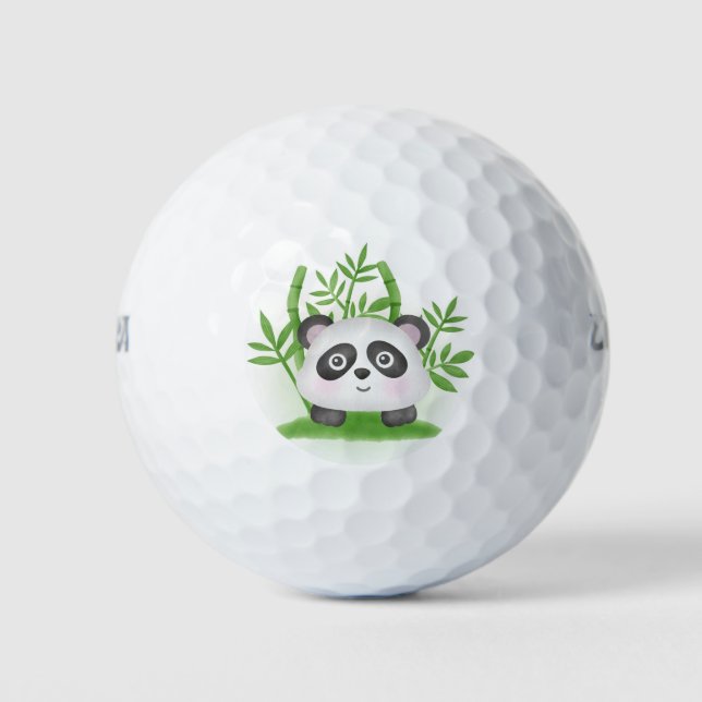 Panda design golf balls (Front)