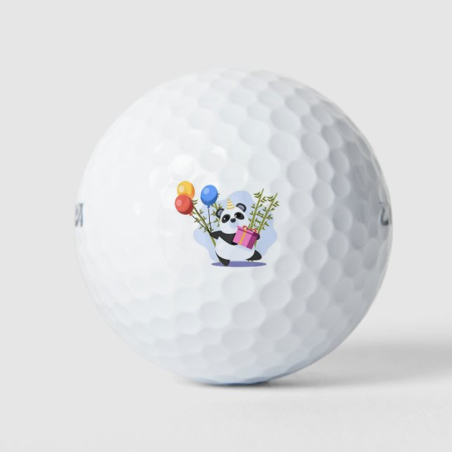 Panda design golf balls (Front)