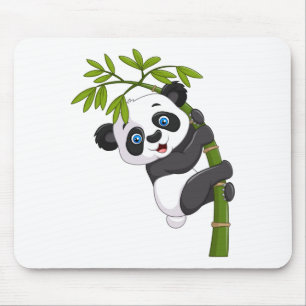 Panda design mouse mat