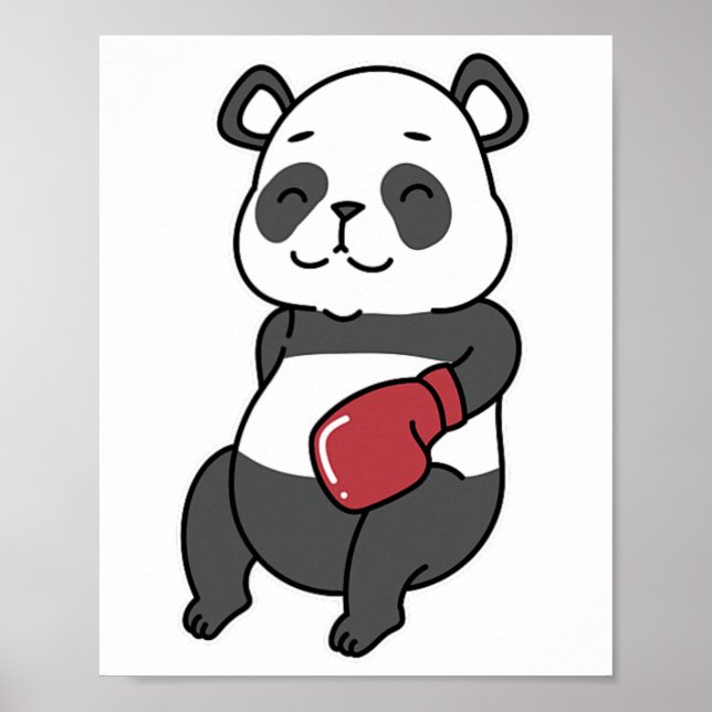 Panda Does Boxing  Poster (Front)