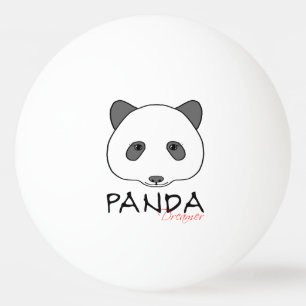 Panda Dreamer Ping Pong Ball