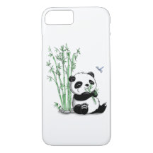 Panda Eating Bamboo