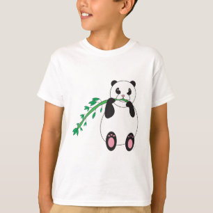 Panda Eating Bamboo Sweatshirt T-Shirt