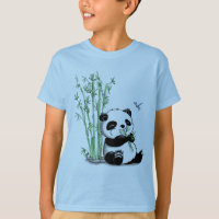 Panda Eating Bamboo
