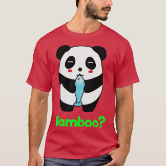 Panda eats bamboo T-Shirt