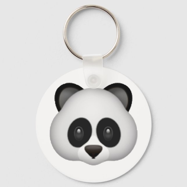 Panda - Emoji Key Ring (Front)