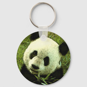 Panda Eyes Key Chains