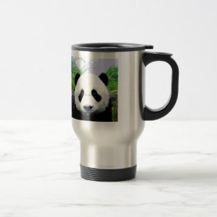 Panda Eyes Travel Mugs