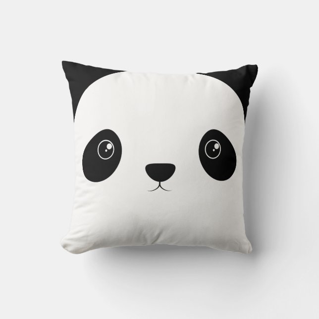 Panda Face Cushion (Front)