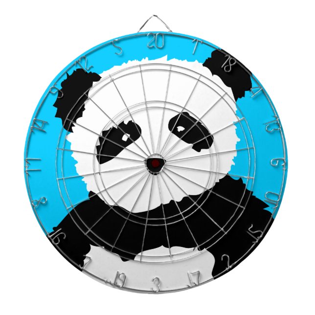 panda face dartboard (Front)