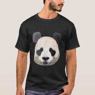 Panda Face Giant Panda Bear Wild Animal T-Shirt