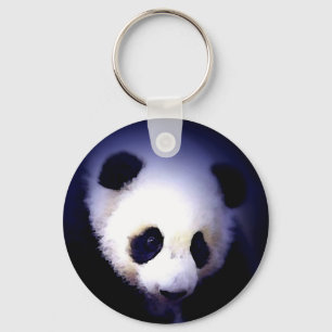 Panda Face Key Ring