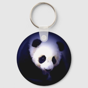 Panda Face Key Ring