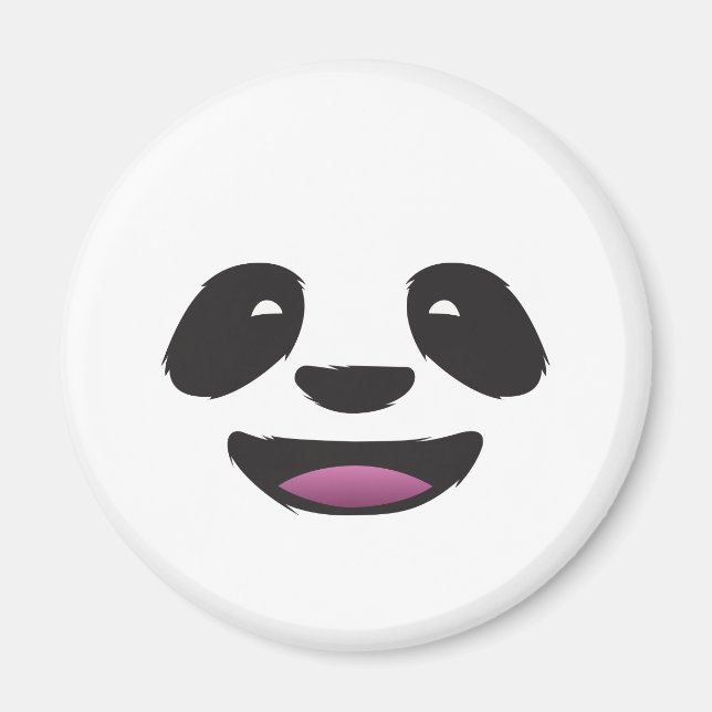 Panda face magnet (Front)