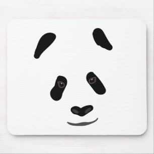Panda Face Mouse Mat