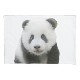 Panda Face Pillowcase