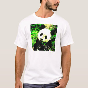 Panda Face Pop Art T-Shirt