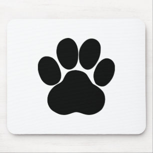 Panda feet design mouse mat