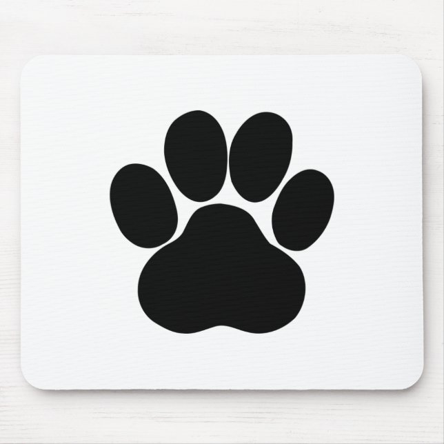 Panda feet design mouse mat (Front)