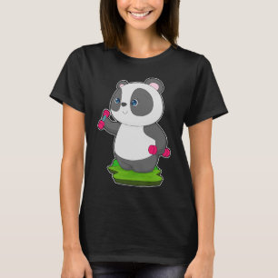 Panda Fitness Dumbbells T-Shirt
