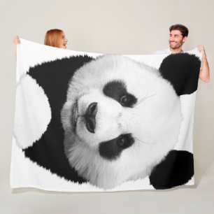 Panda Fleece Blanket