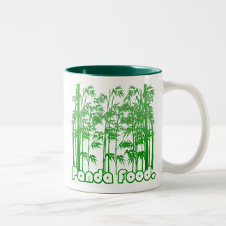 Panda Food (mug) Two-Tone Coffee Mug