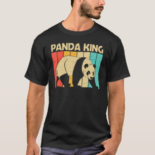 Panda For Men Boys Dad Panda Bear Animal T-Shirt